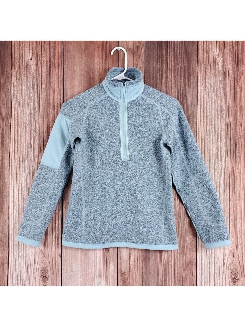 *READ* Patagonia Womens Size XXS Better Sweater 1/4 Zip Pullover Blue 25617 - Picture 7 of 15